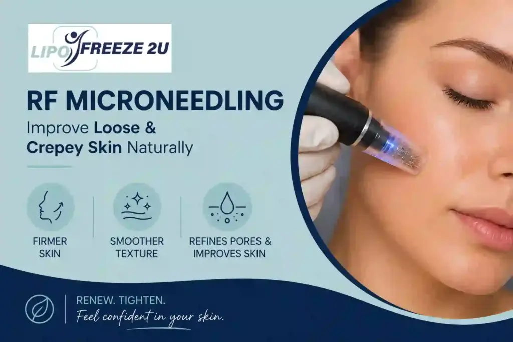 Can RF Microneedling Help Improve Loose and Crepey Skin Rushden?